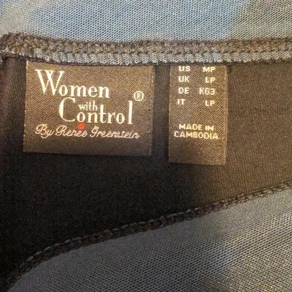 Women with Control Regular Tummy Control Cotton Jersey Leggings - Picture 5 of 10